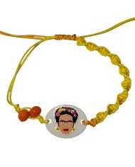Βραχιόλι Frida Kahlo κίτρινο