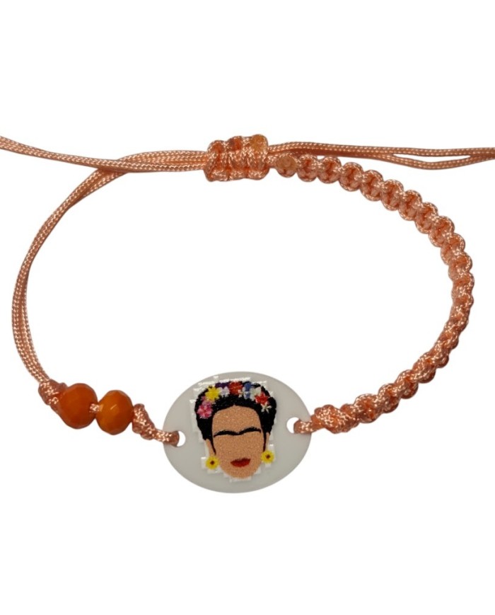 Βραχιόλι Frida Kahlo σομόν