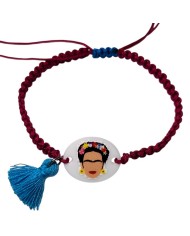 Βραχιόλι Frida Kahlo ματζέντα