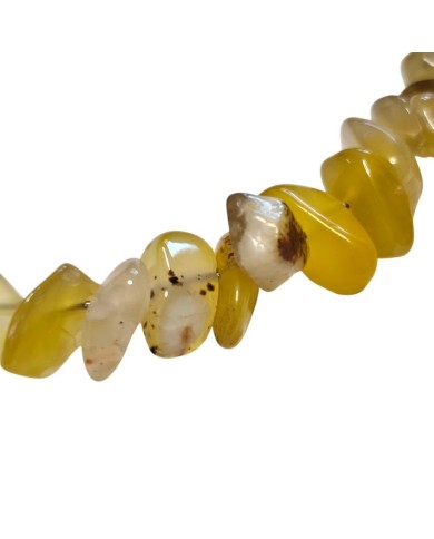 Ανδρικό βραχιόλι olive νεφρίτης