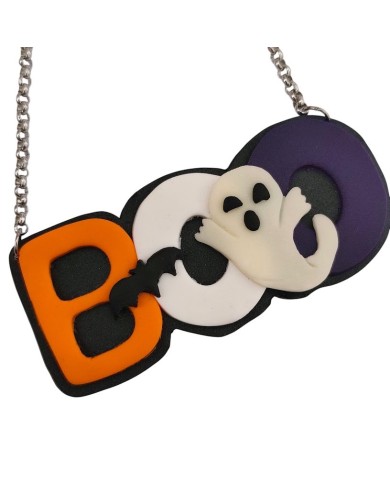 Κολιέ glow in the dark boo