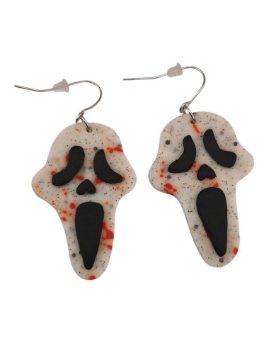Σκουλαρίκια ματωμένα scream Glow in the dark