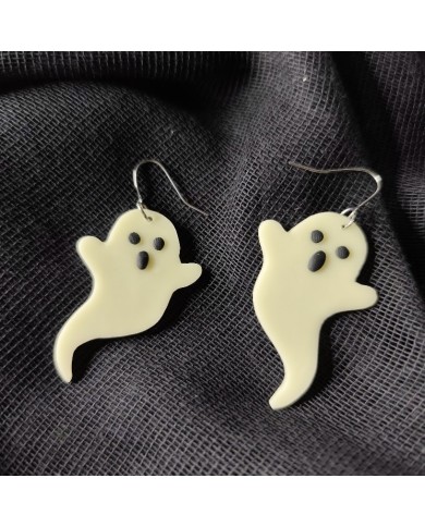 Σκουλαρίκια φαντασματάκια Glow in the dark