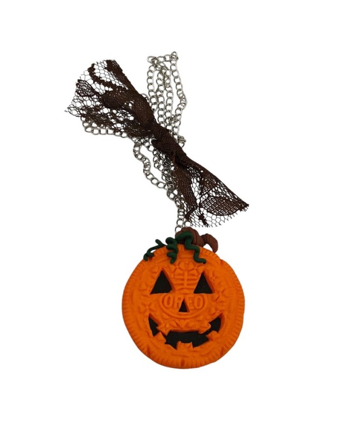 Κολιέ spooky pumpkin oreo