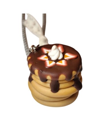Κολιέ pancakes σοκολάτας