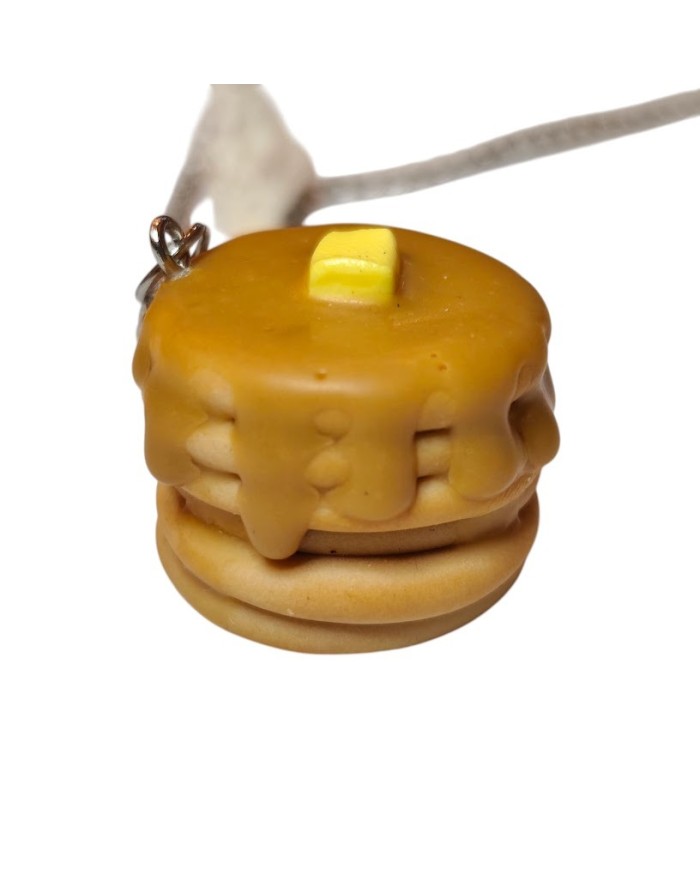 Κολιέ pancakes maple syrup