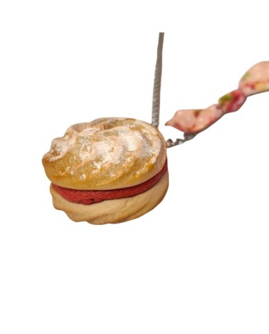 Κολιέ πτι φουρ raspberry