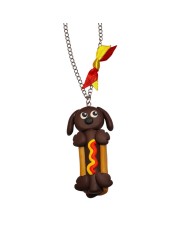Κολιέ hotdog με πατούσες