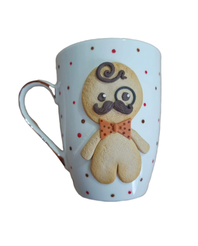 Τρισδιάστατη κούπα gingerbread cookie