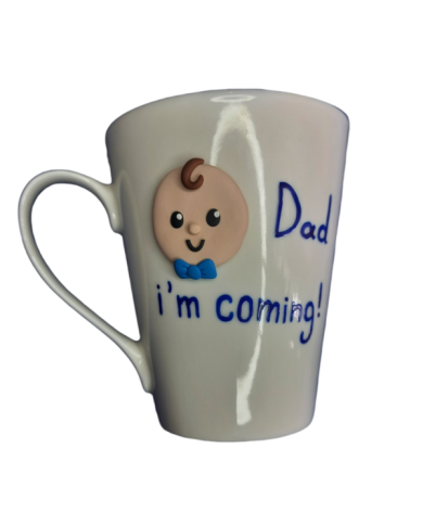 Τρισδιάστατη κούπα "Dad i'm coming!"