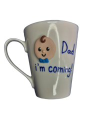 Τρισδιάστατη κούπα "Dad i'm coming!"