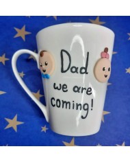 Τρισδιάστατη κούπα "Dad i'm coming!"
