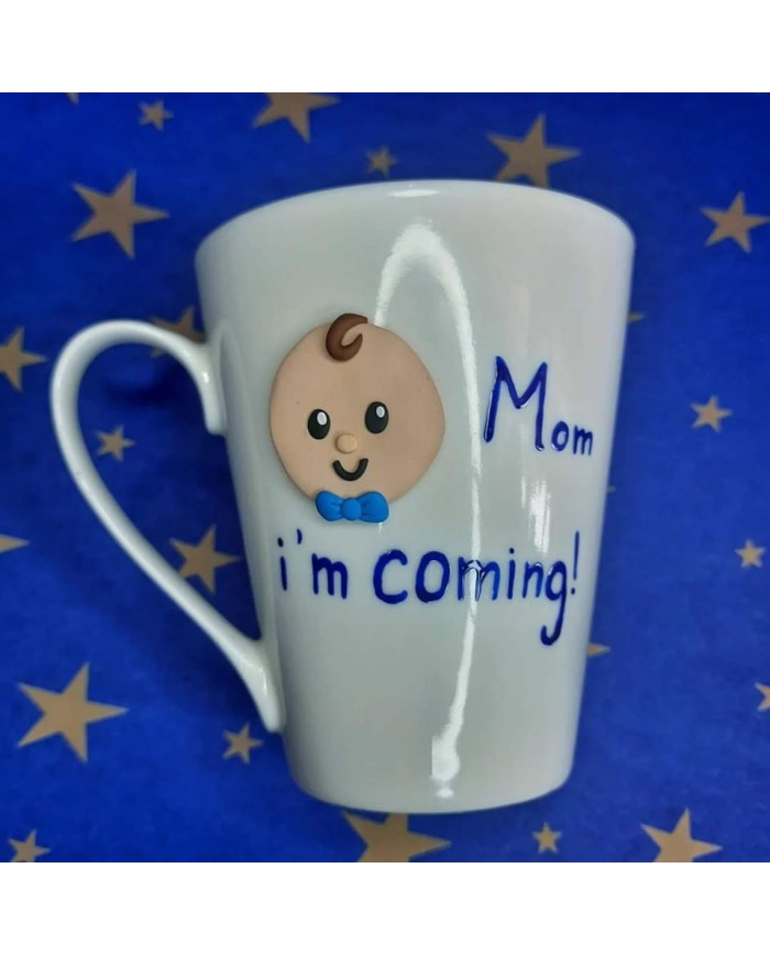 Τρισδιάστατη κούπα "Dad i'm coming!"