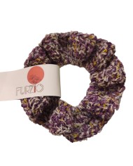 Scrunchie πλεκτό πολύχρωμο