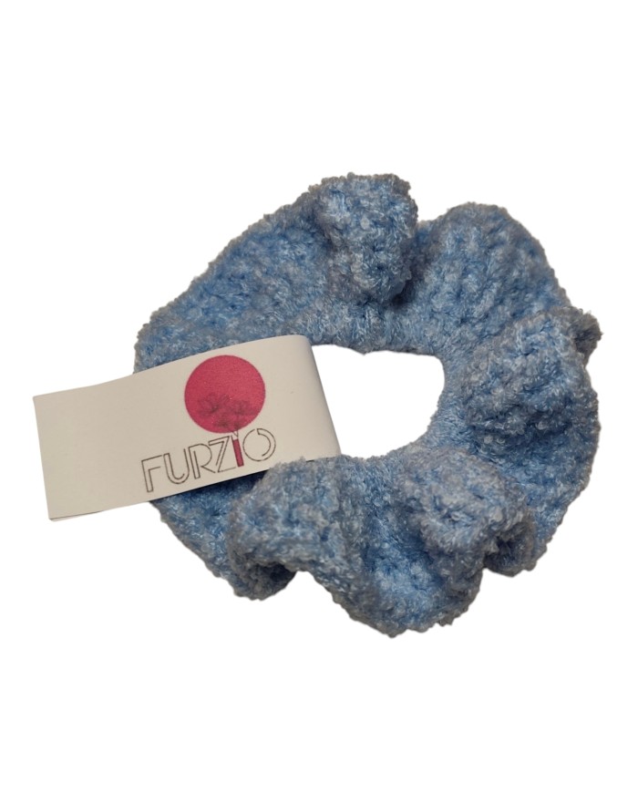 Scrunchie πλεκτό πετσετέ