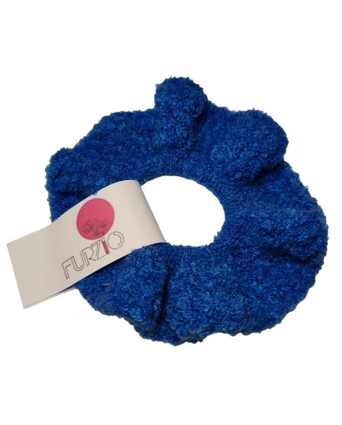 Scrunchie πλεκτό πετσετέ