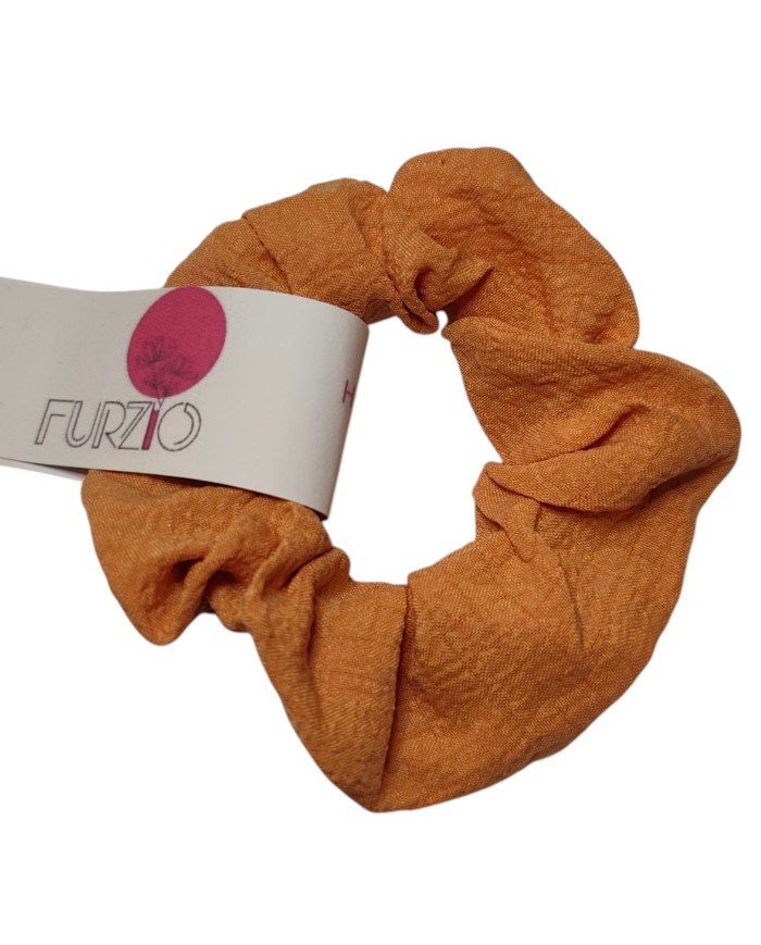 Scrunchie λινό υφασμάτινο