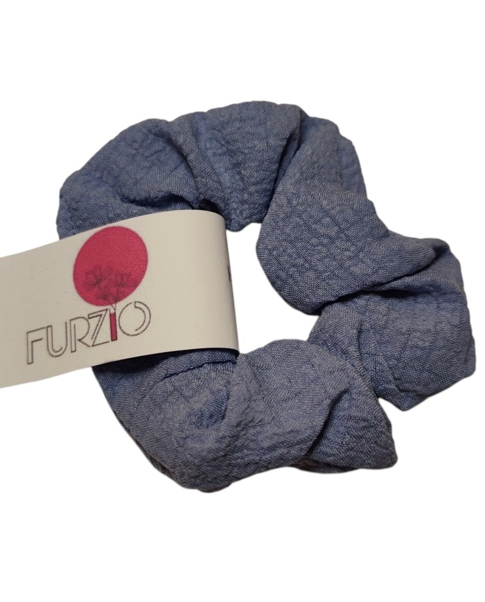 Scrunchie λινό υφασμάτινο