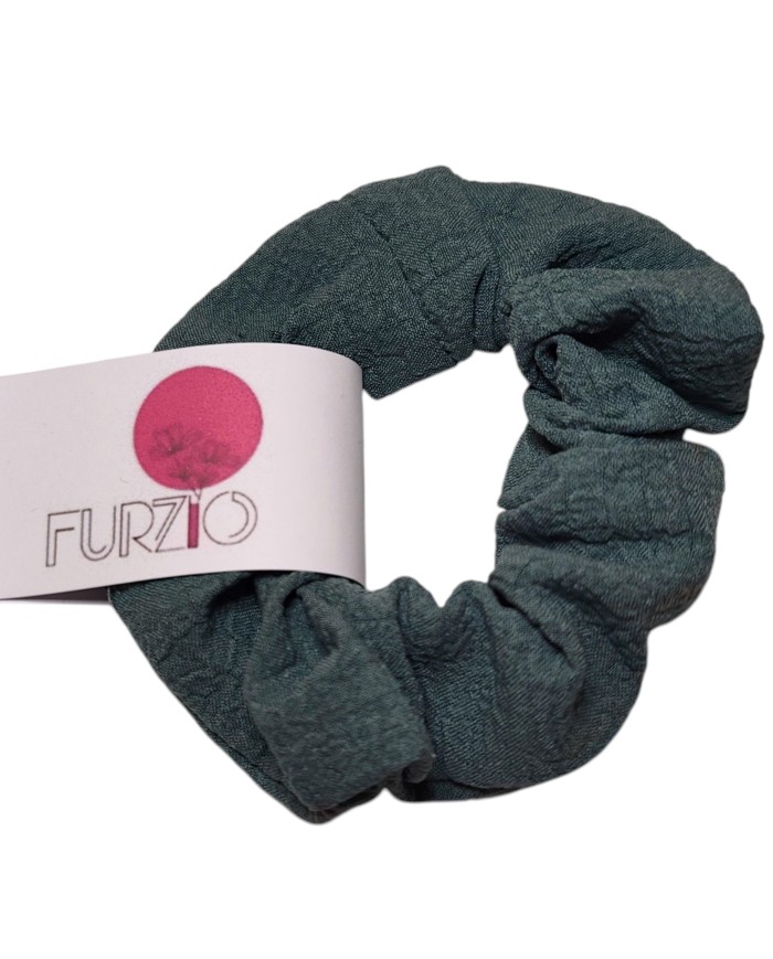 Scrunchie λινό υφασμάτινο