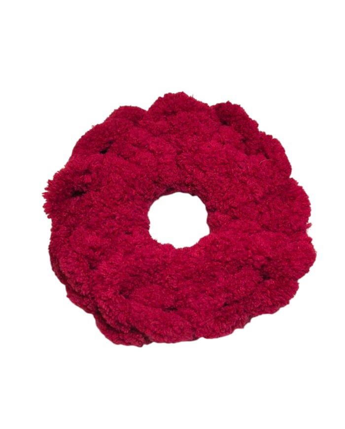 Puffy βελουτέ scrunchie