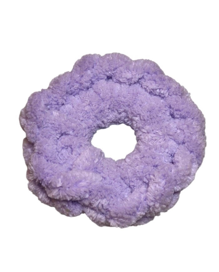 Puffy βελουτέ scrunchie