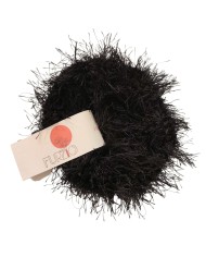 Χνουδωτό πλεκτό scrunchie
