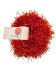 Χνουδωτό πλεκτό scrunchie