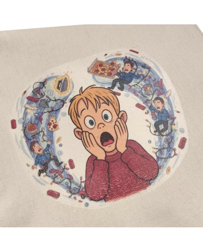 Πάνινη τσάντα Home alone