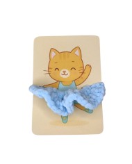 Scrunchie βελουτέ ζωάκια μπαλαρίνες