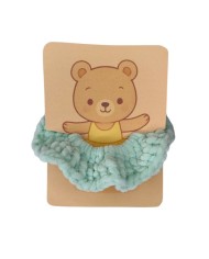 Scrunchie βελουτέ ζωάκια μπαλαρίνες