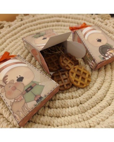 Wax melt box whiskey caramel