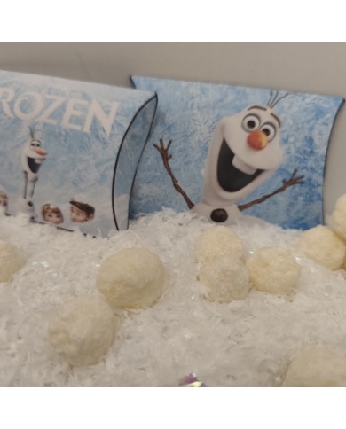 Frozen wax melt box marshmallow