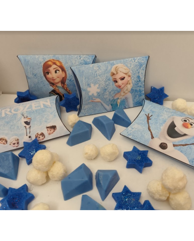 Frozen wax melt box marshmallow