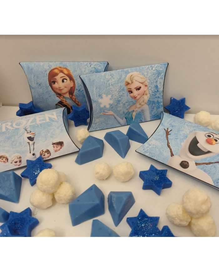 Frozen wax melt box marshmallow