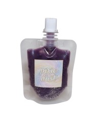 Squeezable wax melt pixie dust