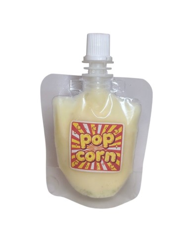 Squeezable wax melt pop corn