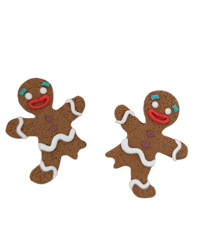 Σκουλαρίκια gingerbread cookies